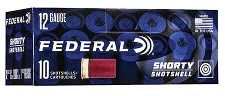 [604544651454] Federal SH129RS Shorty  12Gauge 1.75" 1oz RifledSlug Shot 10 Per Box/10 Case
