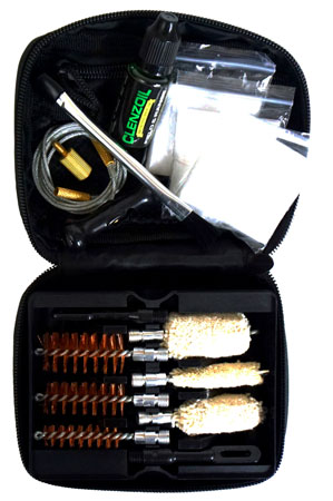 [893791002465] Clenzoil 2465 Field  &  Range Cleaning Kit Multi-Gauge Shotgun/12 Pieces Black