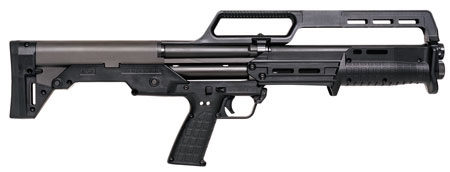 [640832007787] Kel-Tec KS7BLK KS7  12 Gauge Pump 3" 6+1 18.50" Black Steel Barrel, Black Receiver, Black Bullpup Synthetic Stock, Black Polymer Grip