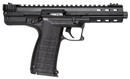 [640832007756] Kel-Tec CP33BLK CP33  22 LR 33+1 5.50" All Black Ported/Threaded Barrel, Serrated/Optic Ready Slide, Polymer Frame w/M-LOK, Black Polymer Grip, Ambidextrous
