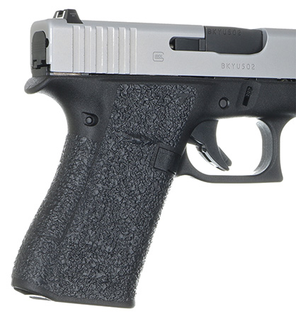 [812308029139] Talon Grips 385R Adhesive Grip  Textured Black Rubber for Glock 43X, 48