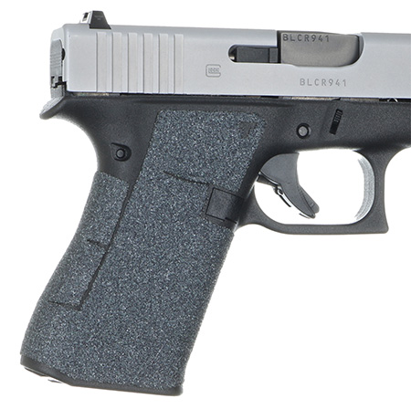 [812308029146] Talon Grips 385G Adhesive Grip  Textured Black Granulate for Glock 43X, 48