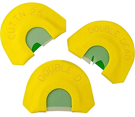 [021291059331] HS Strut 05933 Ultimate Starter Pack  Diaphragm Call Attracts Turkeys Yellow 3 Per Pkg