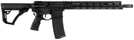 [818773020015] Daniel Defense 0212815049055 DDM4 V7 SLW *CA Compliant 5.56x45mm NATO 14.50" 10+1 Black Hard Coat Anodized 6 Position w/SoftTouch Overmolding Stock