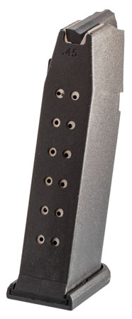 [708279014369] ProMag GLKA14 Standard  13rd 45 ACP Compatible w/ Glock 30/21 Black DuPont Zytel Polymer