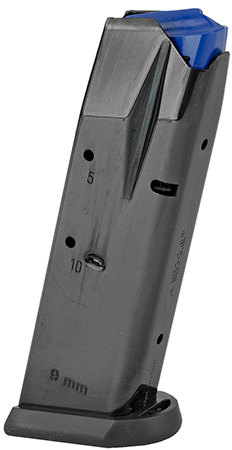 [765595441521] Mec-Gar MGCZCOMP10B Standard  10rd 9mm Luger Fits CZ P-01/75 Compact/PCR Blued Carbon Steel