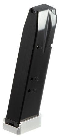 [765595515055] Mec-Gar MG9226X54014AFC Sig P226 14rd Extended 40 S&W, Fits Sig P226 X5 Blued w/Anti-Friction Coating Carbon Steel