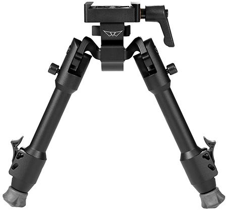 [656813106721] Warne 7902M Skyline Bipod  Black 6.9"-9.1" Aluminum