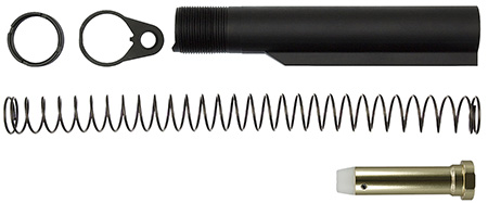 [859464006987] CMC Triggers 81626 Carbine Buffer Tube Kit Mil-Spec 6 Position AR-15 Black Anodized 7075-T6 Aluminum