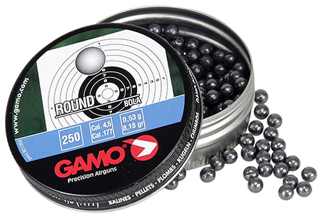 [793676000800] Gamo 632032454 Roundball  177 Lead 250/Tin