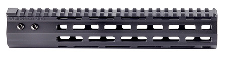 [811826026866] Wilson Combat TRMLOK10 M-LOK Rail  AR-15 Black Hardcoat Anodized 6005A-T5 Aluminum 10.40" M-LOK