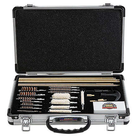 [761903368740] DAC UGC76C Universal Deluxe Cleaning Kit Multi-Caliber/35 Pieces Silver