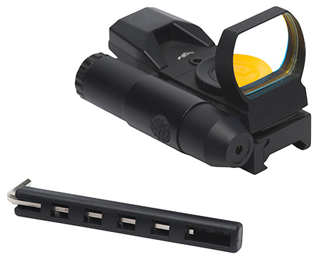 [812495023996] Firefield FF26023 Impact Duo Reflex Sight Matte Black 1 x 31 mm x 22 mm 3 MOA/5 MOA Red Dot Multi Reticle Red Laser