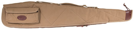 [737618031798] Boyt Harness OGC98PL06 Alaskan Rifle Case 48" Waxed Kahki Canvas w/ Brass Hardware  &  Quilted Flannel Padding for Scoped Rifles