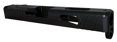 [788130027332] Rival Arms RA10G106A Precision Slide A1 with Docter Cut Black QPQ Case Hardened 17-4 Stainless Steel for Glock 17 Gen4