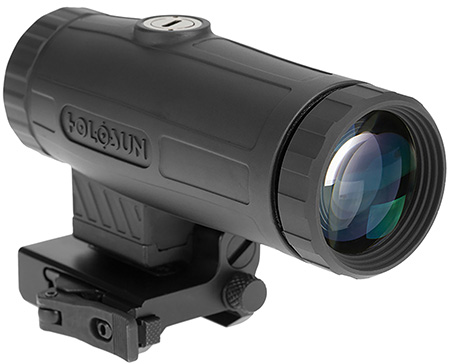 [605930625271] Holosun HM3X HM3X Magnifier Black Anodized 3x 1.32" Quick Detach Mount