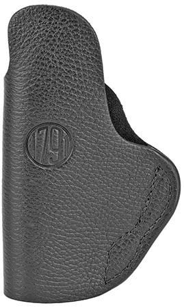 [816161020289] 1791 Gunleather SCH1NSBR SCH  IWB Size 01 Night Sky Black Leather Belt Clip Fits Ruger LCP/Sig P938/Walther PPK Right Hand