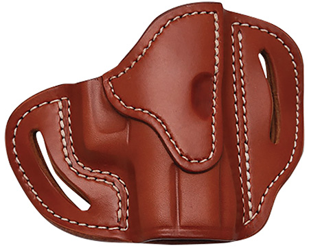 [816161022924] 1791 Gunleather BHCCBRR BHC  OWB Size C Classic Brown Leather Belt Slide Compatible w/Glock 43/Sig P365/Walther PPK Right Hand