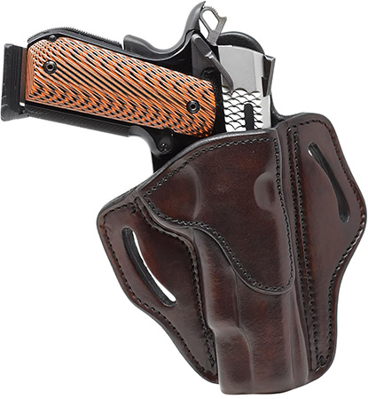 [816161020333] 1791 Gunleather BH1SBRR BH1  OWB Size 01 Signature Brown Leather Belt Slide Fits 4-5" 1911 Right Hand