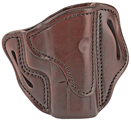 [816161020371] 1791 Gunleather BH21SBRR BH2.1  OWB Size 2.1 Signature Brown Leather Belt Slide Compatible w/Glock 17/S&W M & P Shield/Springfield XD Right Hand