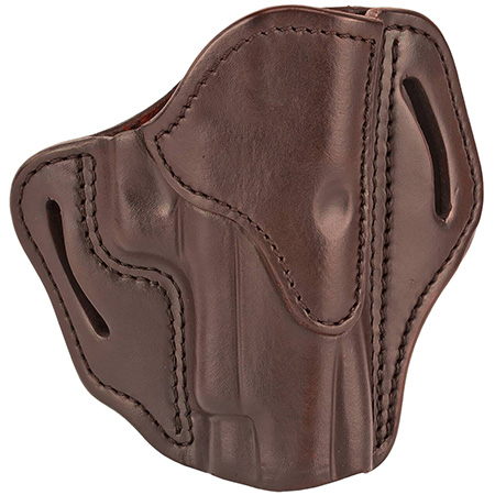 [816161021088] 1791 Gunleather BH23SBRR BH2.3  OWB Size 2.3 Signature Brown Leather Belt Slide Compatible w/Glock 17/Sig P226/HK VP9 Right Hand