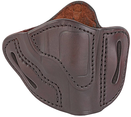 [816161020975] 1791 Gunleather RVH1SBRR RVH1  OWB Size 01 Signature Brown Leather Belt Slide Fits S&W J Frame/Ruger LCR/S&W 38 Belt Up to 1.75" Wide Right Hand