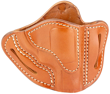 [816161021668] 1791 Gunleather RVH1CBRR RVH1  OWB Size 01 Classic Brown Leather Belt Slide Fits S&W J Frame/Ruger LCR/S&W 38 Belt Up to 1.75" Wide Right Hand