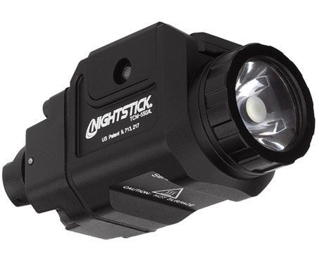[017398807043] Nightstick TCM550XL Compact Weapon-Mounted Light  Black Anodized 550 Lumens White LED