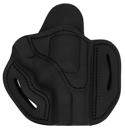 [816161021941] 1791 Gunleather RVH2SSBLR RVH2S  OWB Size 02S Stealth Black Leather Belt Slide Fits S&W K Frame Right Hand