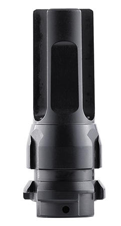 [810128160445] Dead Air DA302 Flash Hider  Black with 5/8"-24 tpi Threads  &  2.70" OAL for 7.62mm Sandman Series, KeyMod Equipped Nomad-30  &  Primal Suppressors