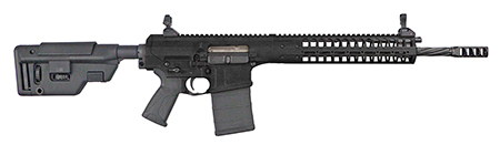 [850002972009] LWRC REPRMKIIR7BF16SC R.E.P.R. MKII 7.62x51mm NATO 20+1 16" Black Nitride Threaded Barrel, Black Cerakote Picatinny Rail Receiver, B5 Systems Precision Stock Black Synthetic Stock, Black Magpul+ Grip