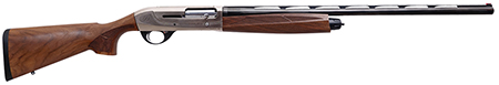 [747115436637] Weatherby ID22028MAG 18i Deluxe Full Size 20 Gauge Semi-Auto 3" 4+1 28" Black Vent Rib Barrel, Engraved Nickel Aluminum Receiver, Fixed Matte Walnut Stock, Right Hand