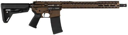 [680490947612] Black Rain Ordnance BROSSPMB SSP  5.56x45mm NATO 30+1 16" Chrome Moly Barrel, A2 Flash Hider,  Midnight Bronze Cerakote 7075-T6 Receiver, Adjustable Magpul MOE SL Stock  &  Grip, Optics Ready