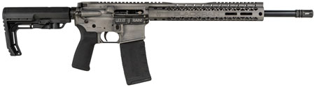 [680490947728] Black Rain BROFUSIONTB Spec + Fusion 5.56x45mm NATO 16" 30+1 Titanium Battleworn Cerakote 6 Position MFT Minimalist Stock