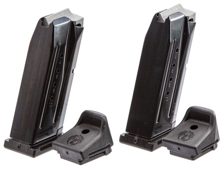 [736676906864] Ruger 90686 Security-9 Value Pack 10rd 9mm Luger Black Oxide Steel 2 Per Pack