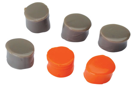 [888151013809] Walker's GWPSILPLGOFDE Silicone Putty  32 dB In The Ear  Flat Dark Earth/Orange Adult 3 Pack