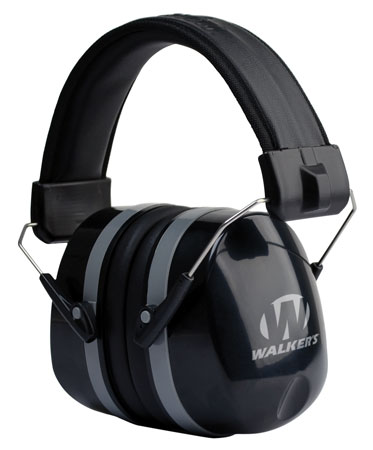 [888151010457] Walker's GWPEXFM5 Premium Passive Muff 32 dB Over the Head Black Polymer