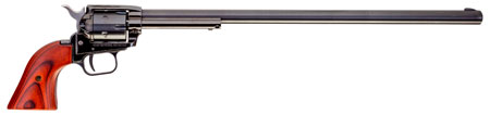 [727962703366] Heritage Mfg RR22B16 Rough Rider  22 LR 6 Shot, 16" Black Steel Barrel, Black Zinc Alloy Frame, Black Cylinder, Cocobolo Grip, Hammer/Thumb Safety, Exposed Hammer
