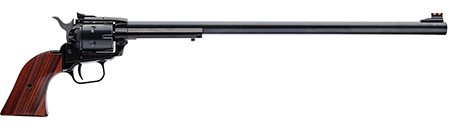 [727962703373] Heritage Mfg RR22B16AS Rough Rider  22 LR 6 Shot, 16" Black Steel Barrel, Black Zinc Alloy Frame, Black Cylinder, Cocobolo Grip, Hammer/Thumb Safety, Exposed Hammer