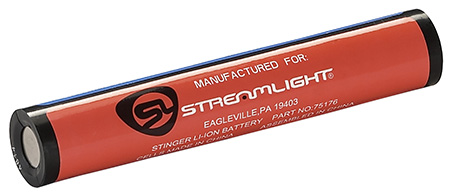 [080926751767] Streamlight 75176 Stinger Lithium Ion  Orange/Black 3.6V Fits Stinger (1) Single Pack