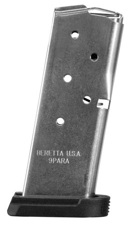 [082442915845] Beretta USA JFAPXCARRY6 APX Floor Plate 9mm Luger Beretta APX Carry Polymer Black