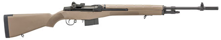[706397900106] Springfield Armory MA9120 M1A Standard Issue 308 Win/7.62x51mm 10+1 22" Black Parkerized Carbon Steel Barrel, Black Parkerized Steel Receiver, Flat Dark Earth Synthetic Fixed Stock, Right Hand