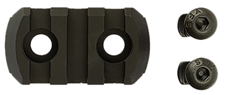 [810943030015] CMC Triggers 81721 M-Lok Picatinny Rail 3 Slot  Matte Black 0 MOA