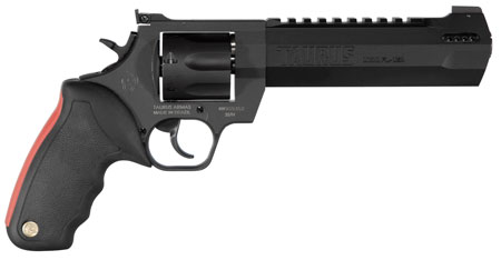 [725327617587] Taurus 2357061RH Raging Hunter  357 Mag 7rd 6.75" Matte Black Oxide Steel Black Rubber with Integrated Red Cushion Insert  Grip