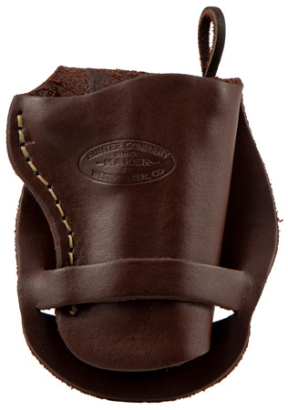 [021771800019] Hunter Company 1080D Western  Belt Brown Leather Belt Loop Fits Derringer Right Hand