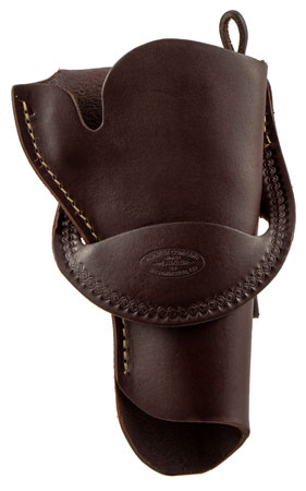 [021771109044] Hunter Company 109040 Crossdraw  OWB Size 40 Antique Brown Leather Belt Loop Fits Ruger Vaquero Fits Colt Frontier Scout Fits 4.62-6" Barrel Right Hand