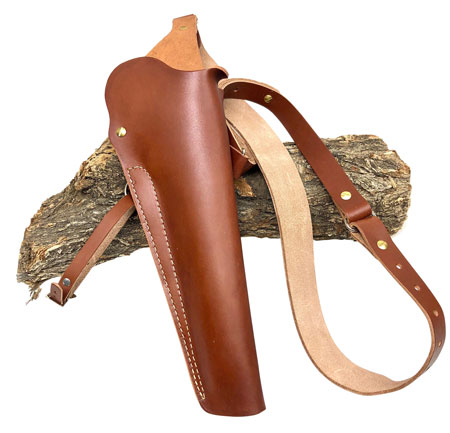 [021771011606] Hunter Company 1160 Hunter  OWB Chestnut Tan Leather Shoulder Fits S&W 500 8.37" Barrel