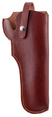 [021771995494] Hunter Company 1182 Hip Holster  OWB Chestnut Tan Leather Belt Loop Fits Taurus Judge Fits 6.50" Barrel Right Hand