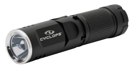 [888151022771] Cyclops CYCFLX400 FLX400 LED Flashlight  Black Anodized 160/400 Lumens White LED