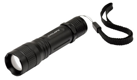 [888151022429] Cyclops CYCTF150 TF-150 Tactical  Black Anodized 150 Lumens White Cree LED